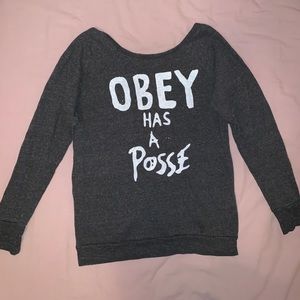 Obey Sweatshirt from Pac Sun